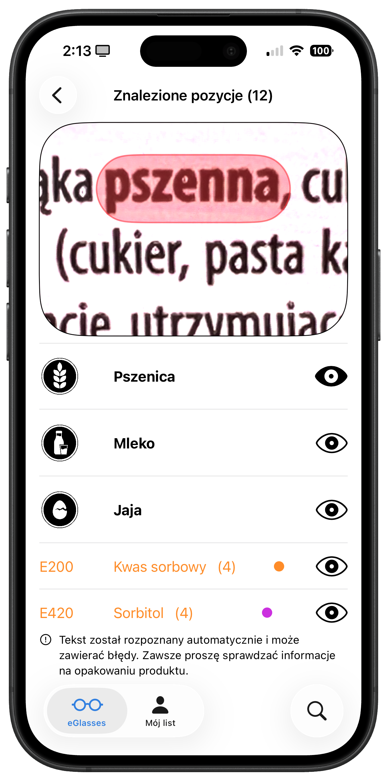 Real spot of scanned text: Wheat.